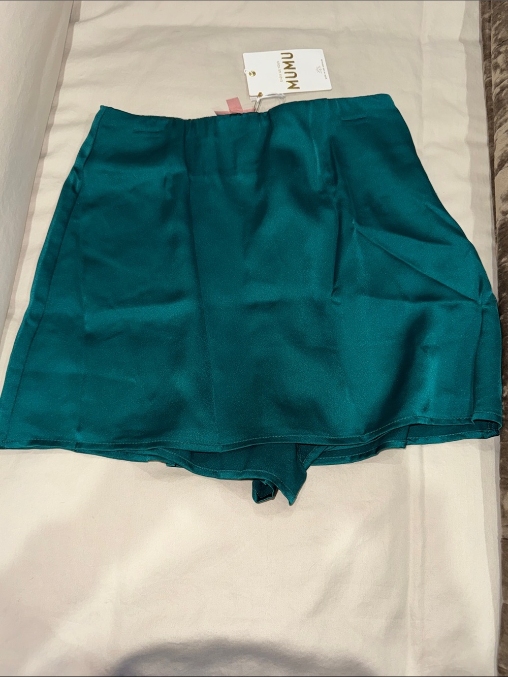 Show me Your MUMU Teal  Skort
